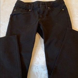 Girls black strech pant